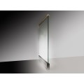 Glass Profile system for floor mounting