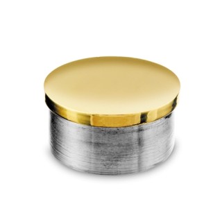 110732025 End caps 25,4 mm (1") Brass