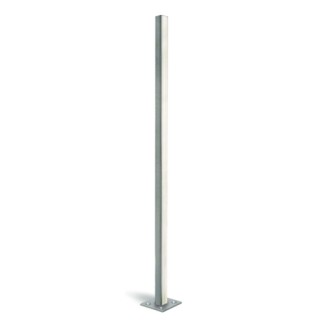 E0032 UNDRILLED STAINLESS STEEL POLE  40x40x2,0 H1000mm AISI304 