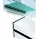 E81719 Entré/skärmtak skena 3 m Design linear system / Skärmtak beslag utan glas