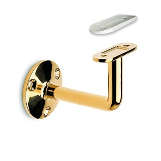 11011900022 Handrail Bracket in Brass Ø38,1mm-50,8mm