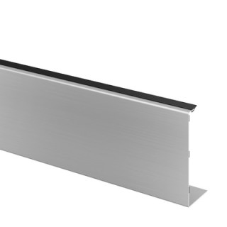 16692000518 Täcklist i aluminium, L 5m för sidomontage Easy Glass Pro 