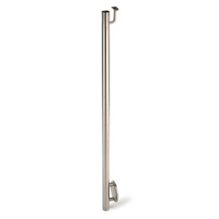 E0045316, Complete with wall mouting plate. Handrail support pivotable, angled and extended.