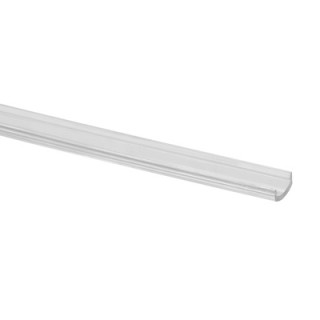24509000003 LED cover profile for LED girder section, plastic 1 pc. clear Length: 2500 mm