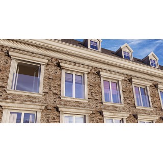 166839-011-00-18 Easy Glass Set - Invisible effect French Balcony System