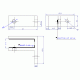 ES6021619  Glas fixering, vägg 16-19 mm glas