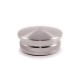 E4120 Stainless Steel End Caps Ø42, 4x2, 0mm H9mm AISI316 
