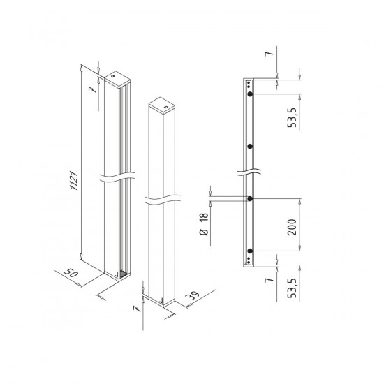 166839-011-00-18 Easy Glass Set 2x 1100 mm- OSYNLIG FRANSK BALKONG 166839-011-00-18 Easy Glass Set 2x 1100 mm- OSYNLIG FRANSK BALKONG