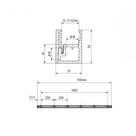 166839-011-00-18 Easy Glass Set 2x 1100 mm- OSYNLIG FRANSK BALKONG 166839-011-00-18 Easy Glass Set 2x 1100 mm- OSYNLIG FRANSK BALKONG