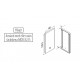 168232-02-18  Ändkåpa höger prof. Easy Glass Smart , sidomonterad alu, finish i rostfritt stål